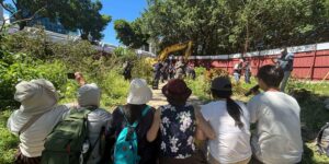 是守護淡海公七自然公園的居民，感動了各政黨